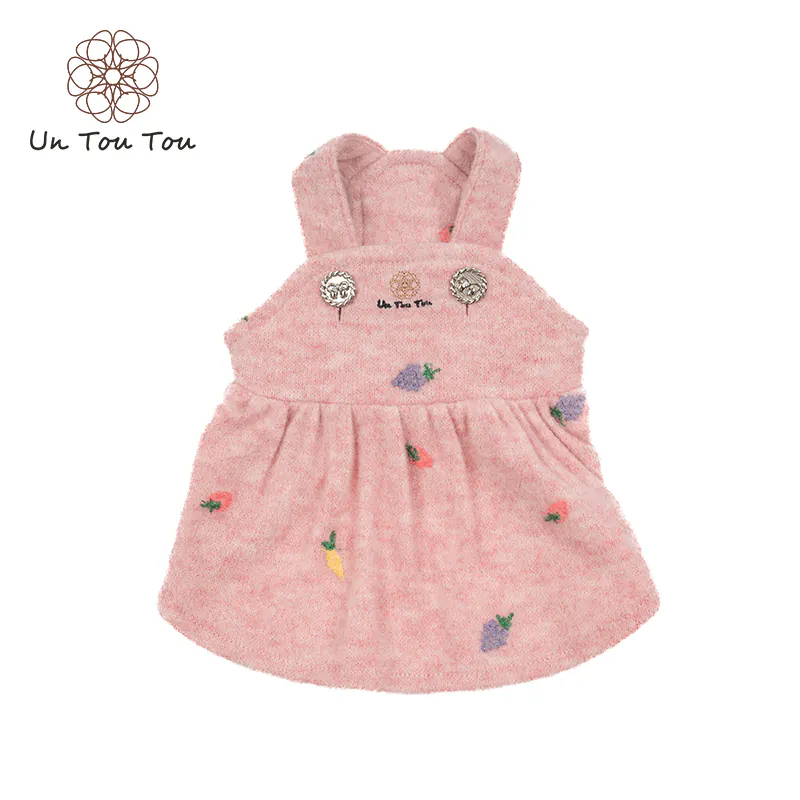 Embroidered Fruit Pet Vest Dress · 24341002 product view