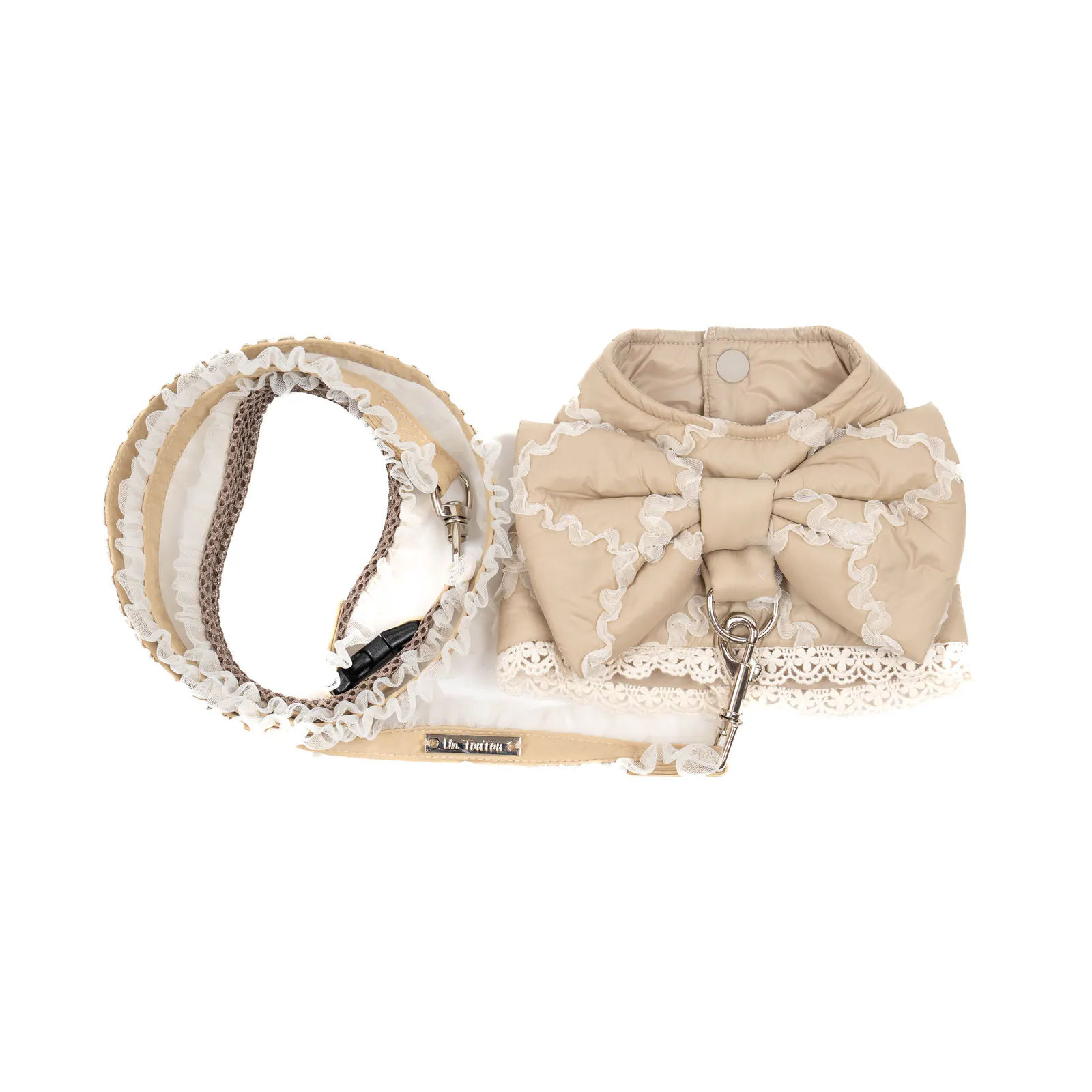 Bow Knit Dog Harness · 24344001 product view