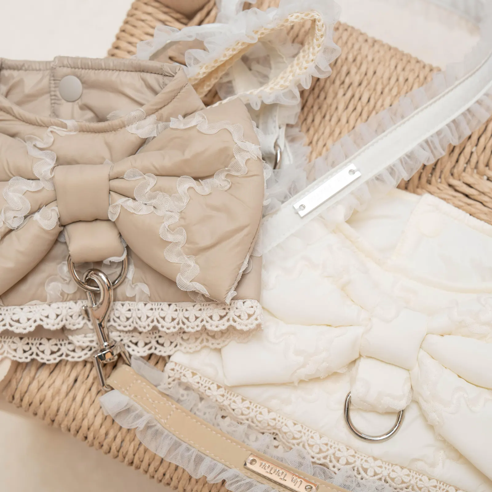 Bow Knit Dog Harness · 24344001 product view 3