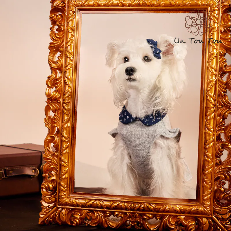 Ditsy Floral Knit Pet Dress · UT25061 product view 5