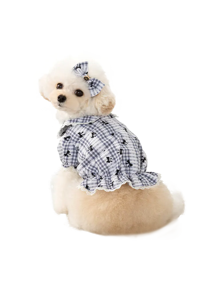 Bow Lace Pet Shirt · UT251005 product view