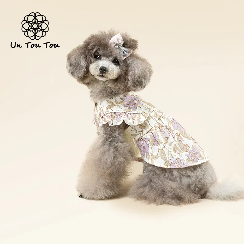 Ruffle Pet Dress · UT251012 product view 3