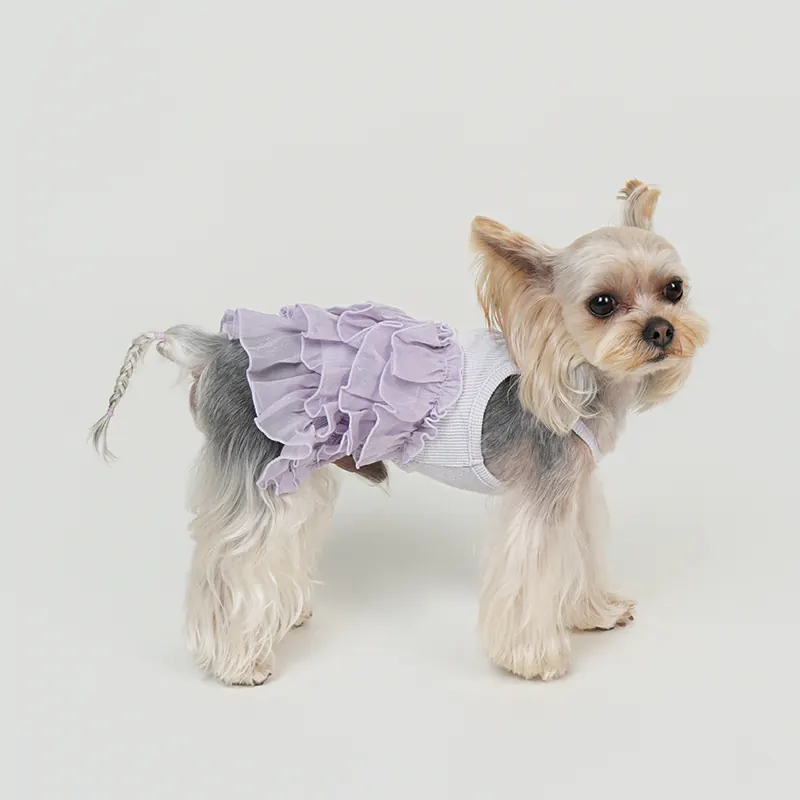 Ruffle Pet Dress · UT261126 product view 2