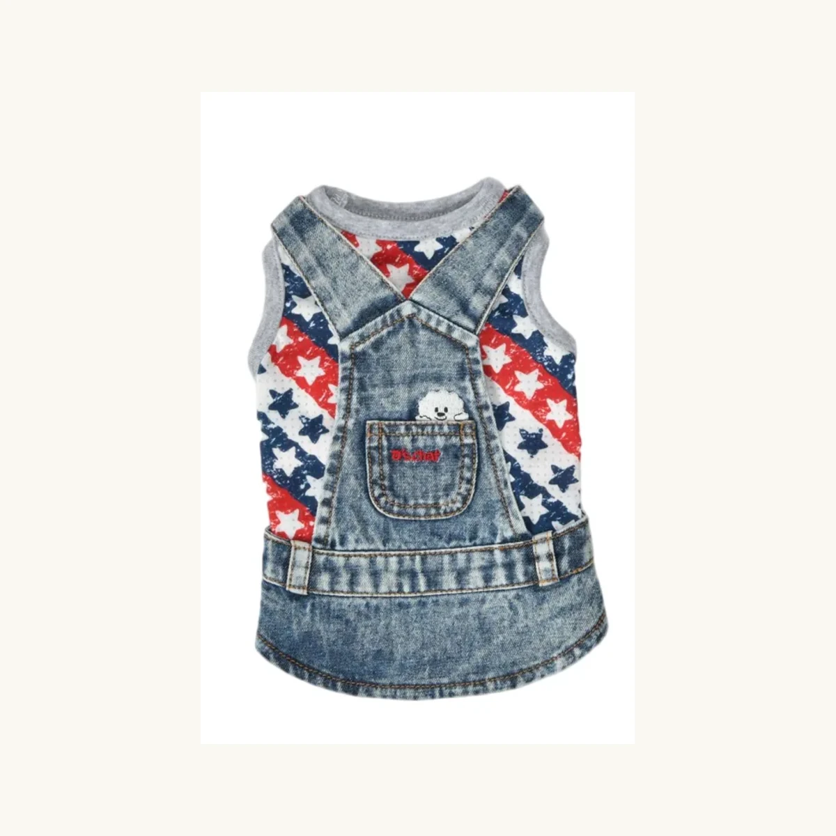 Denim Pet Vest Dress · DS261301