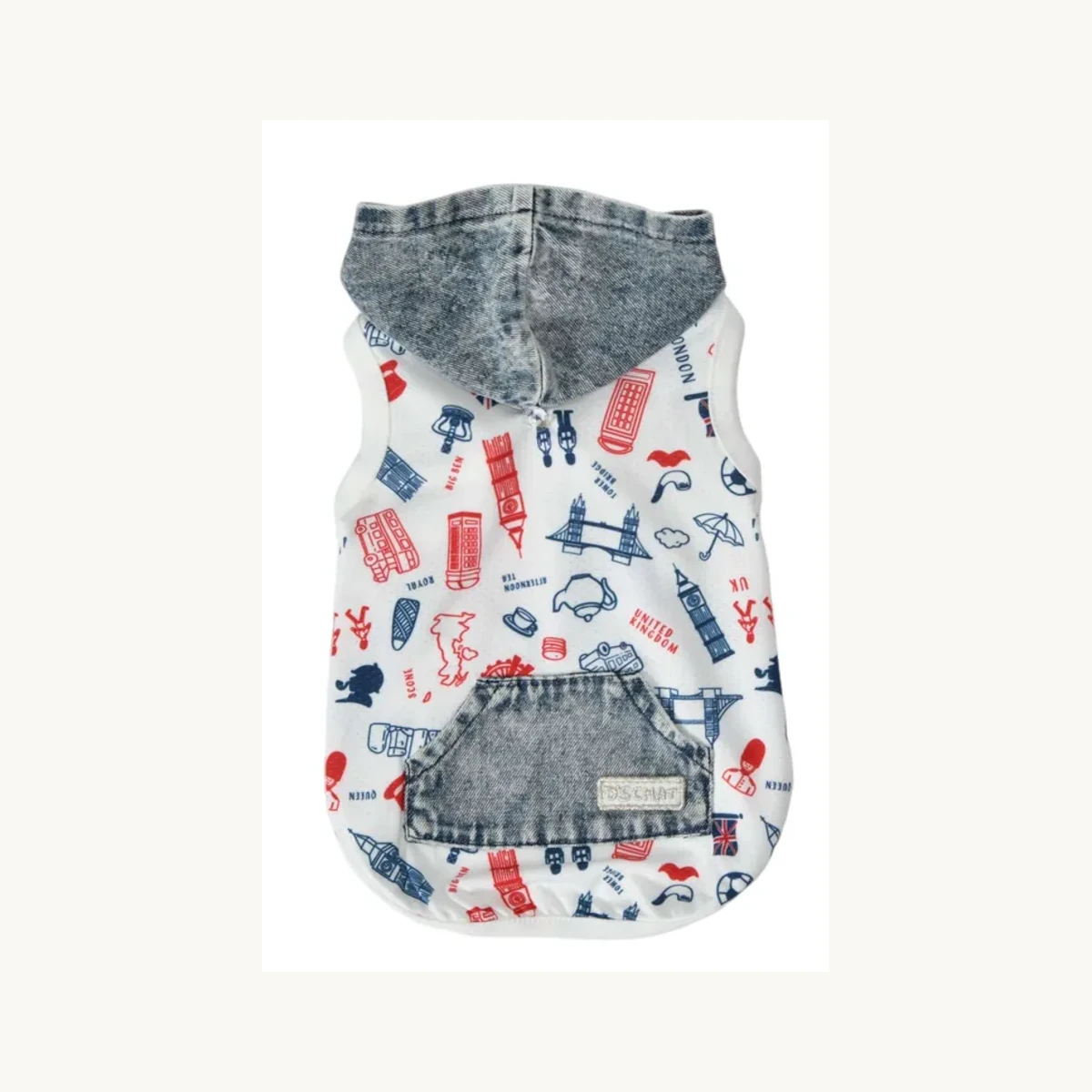 Denim Pet Vest · DS261304