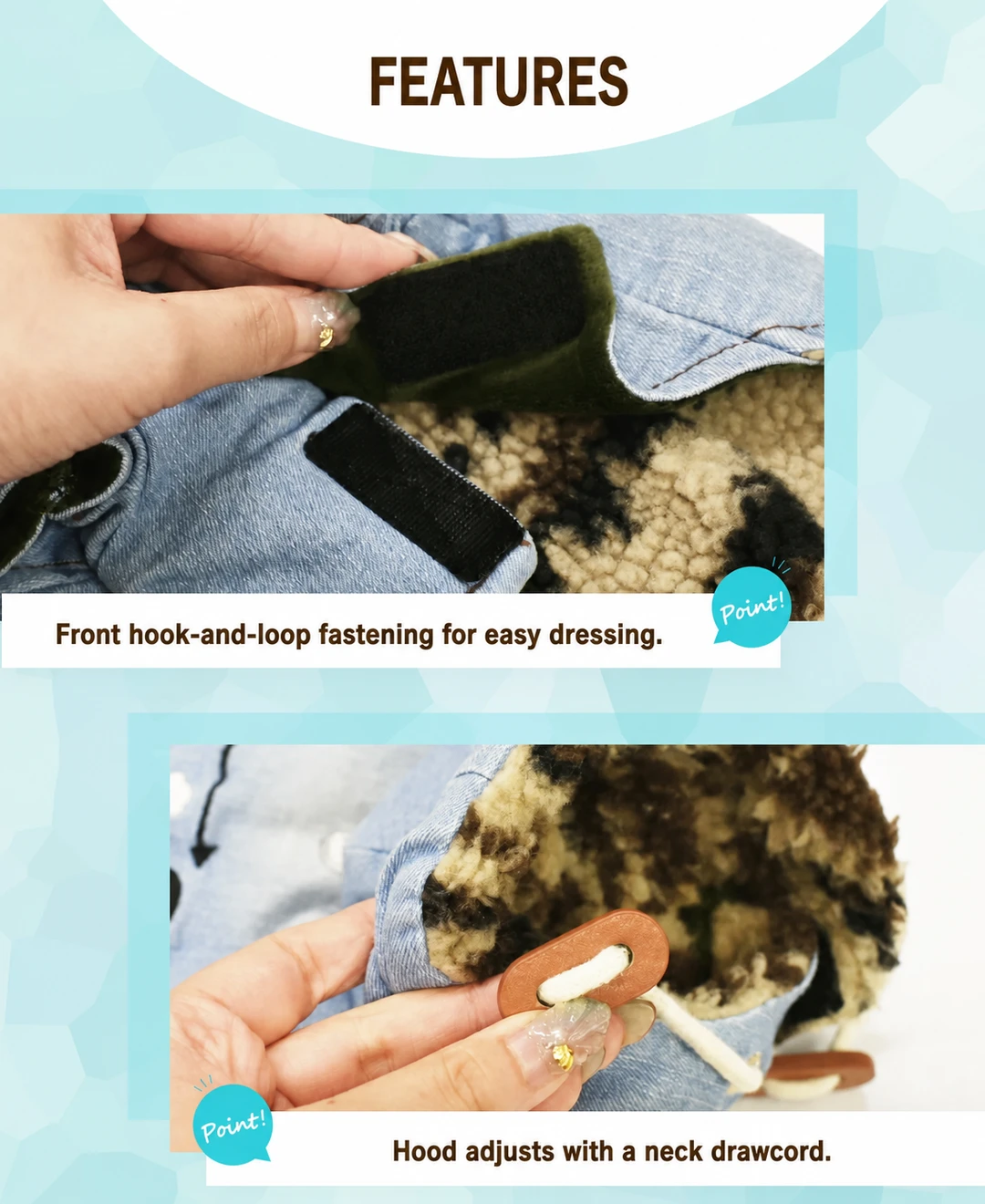 Denim Pet Hat · BR251809 product detail 2